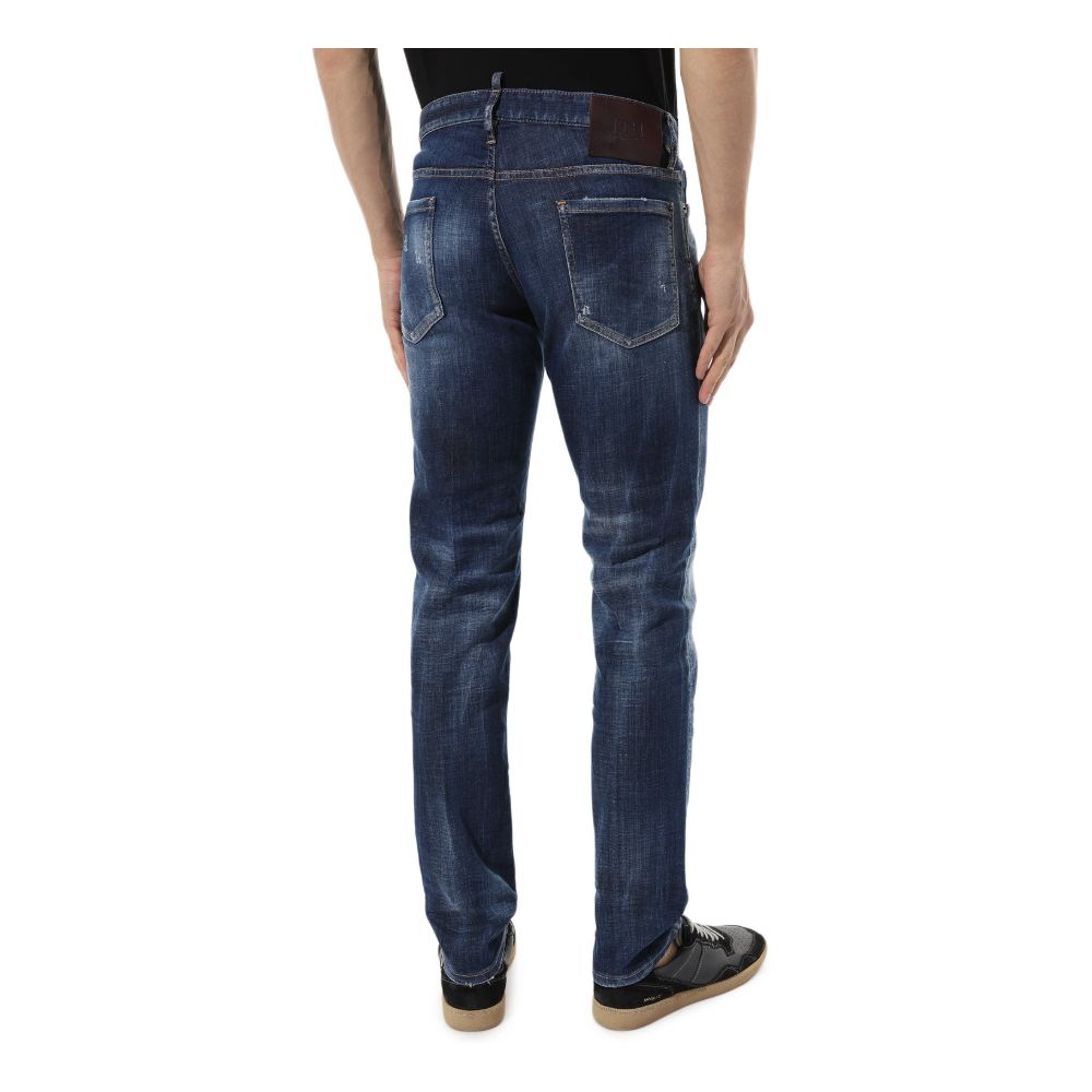 بنطال جينز وبنطال قطني أزرق من Dsquared²
