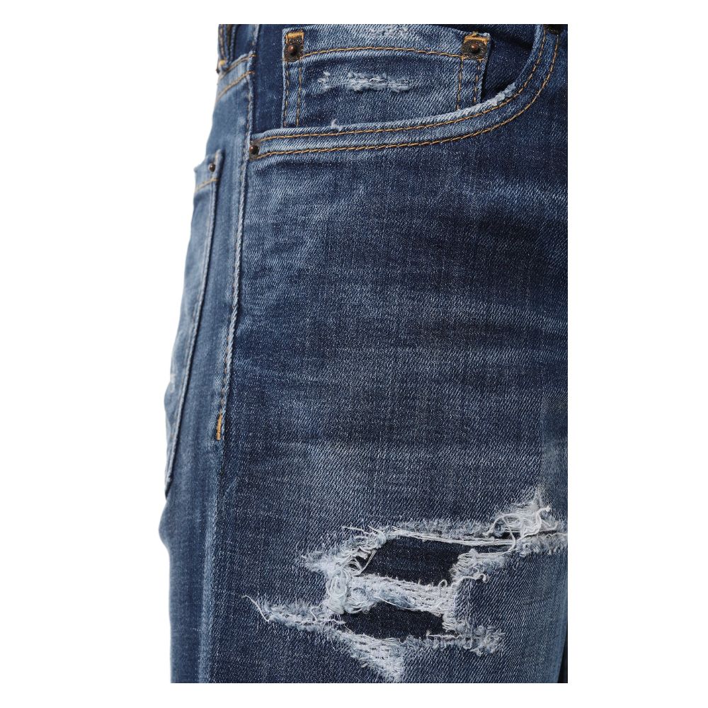 بنطال جينز وبنطال قطني أزرق من Dsquared²