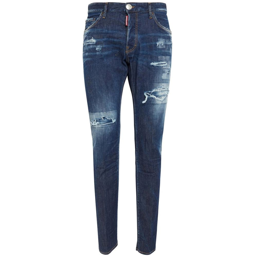 بنطال جينز وبنطال قطني أزرق من Dsquared²
