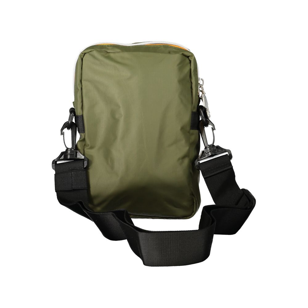 Green Polyamide Shoulder Bag