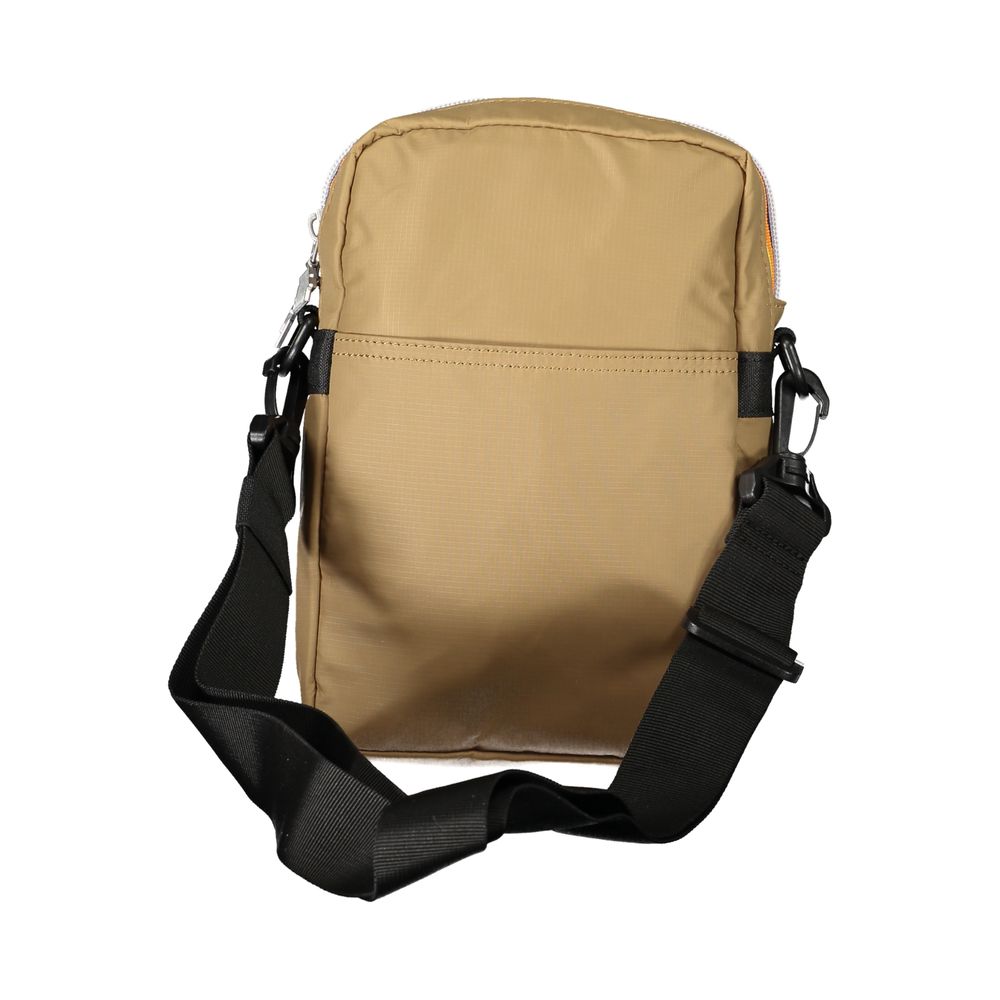 Brown Polyamide Shoulder Bag