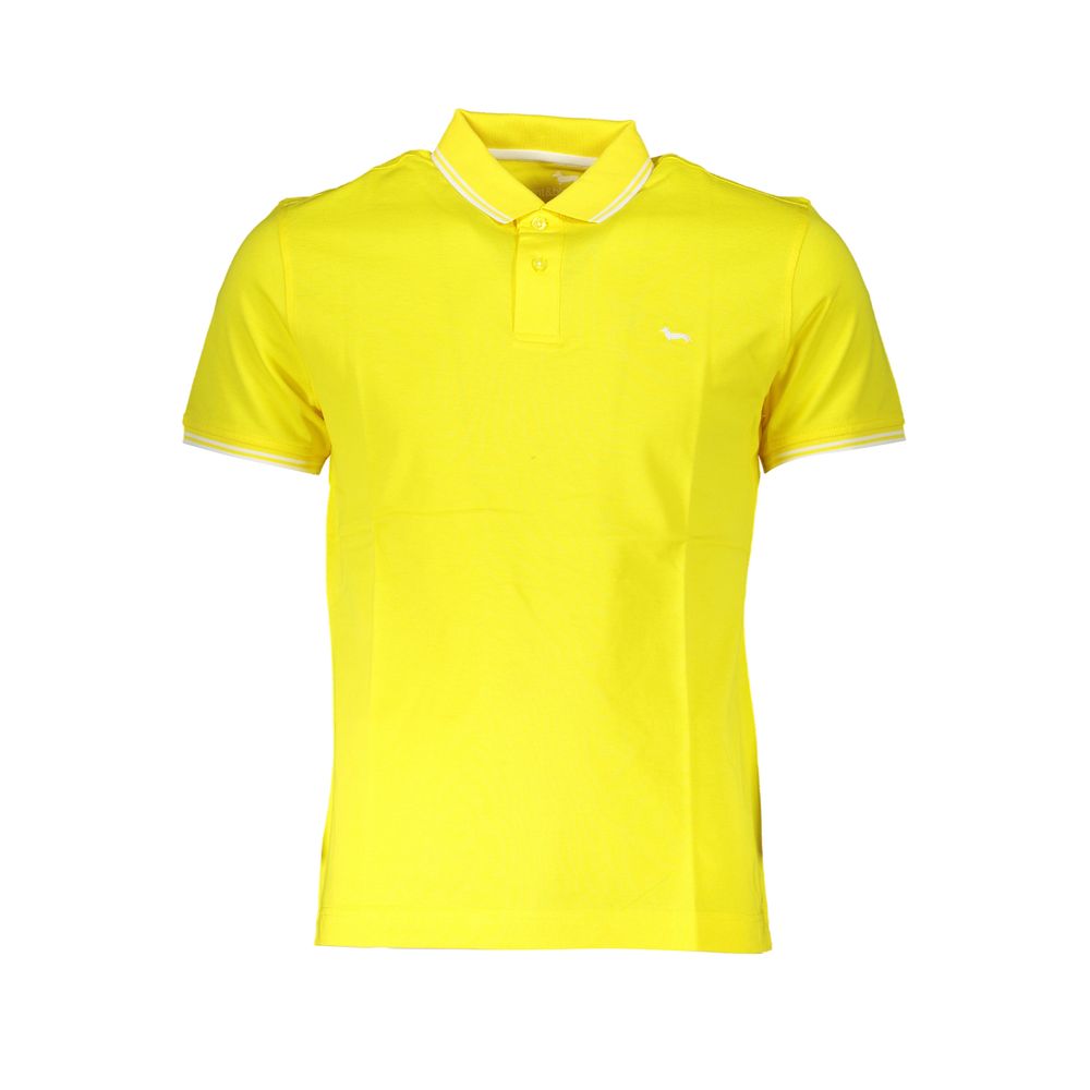 Harmont & Blaine Yellow Cotton Men Polo - Luxe Marca