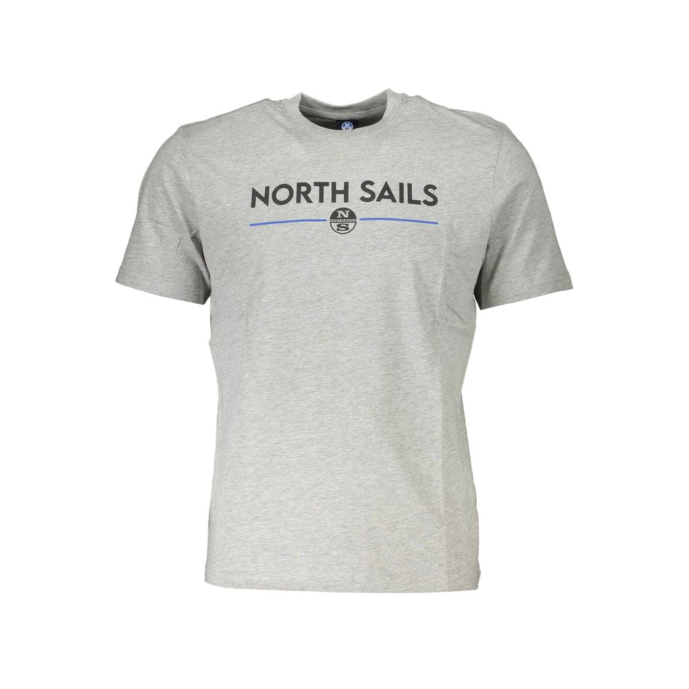 تي شيرت قطني رمادي من North Sails