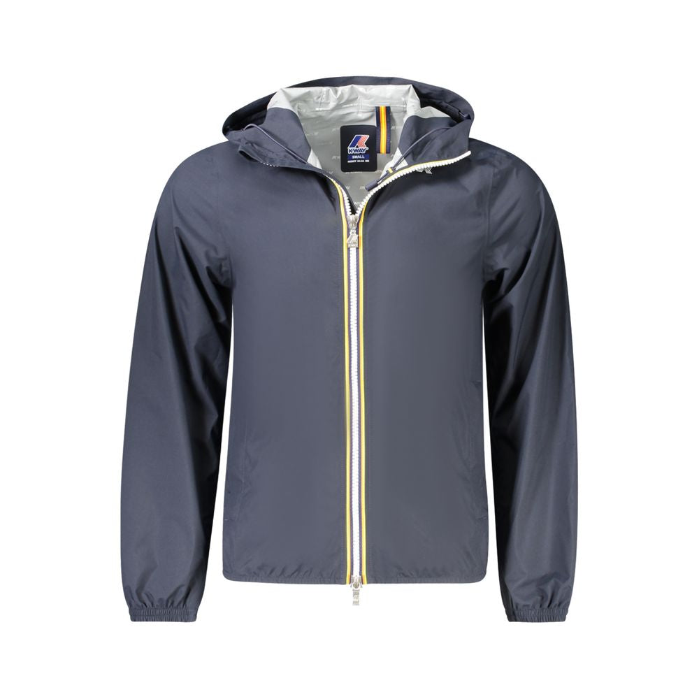 Blue Polyester Jacket