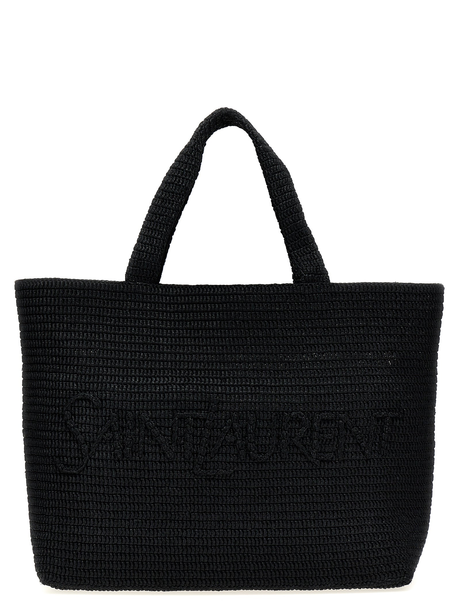 Saint Laurent Rafia Tote Bag