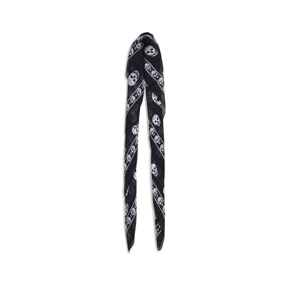 Silk Skull Scarf