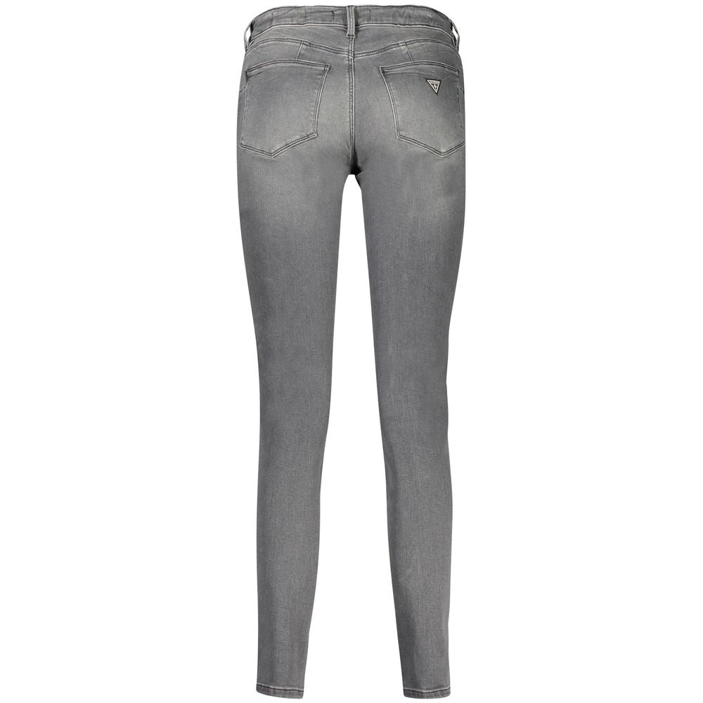 بنطلون جينز وبنطلون جينز رمادي من القطن من Guess Jeans