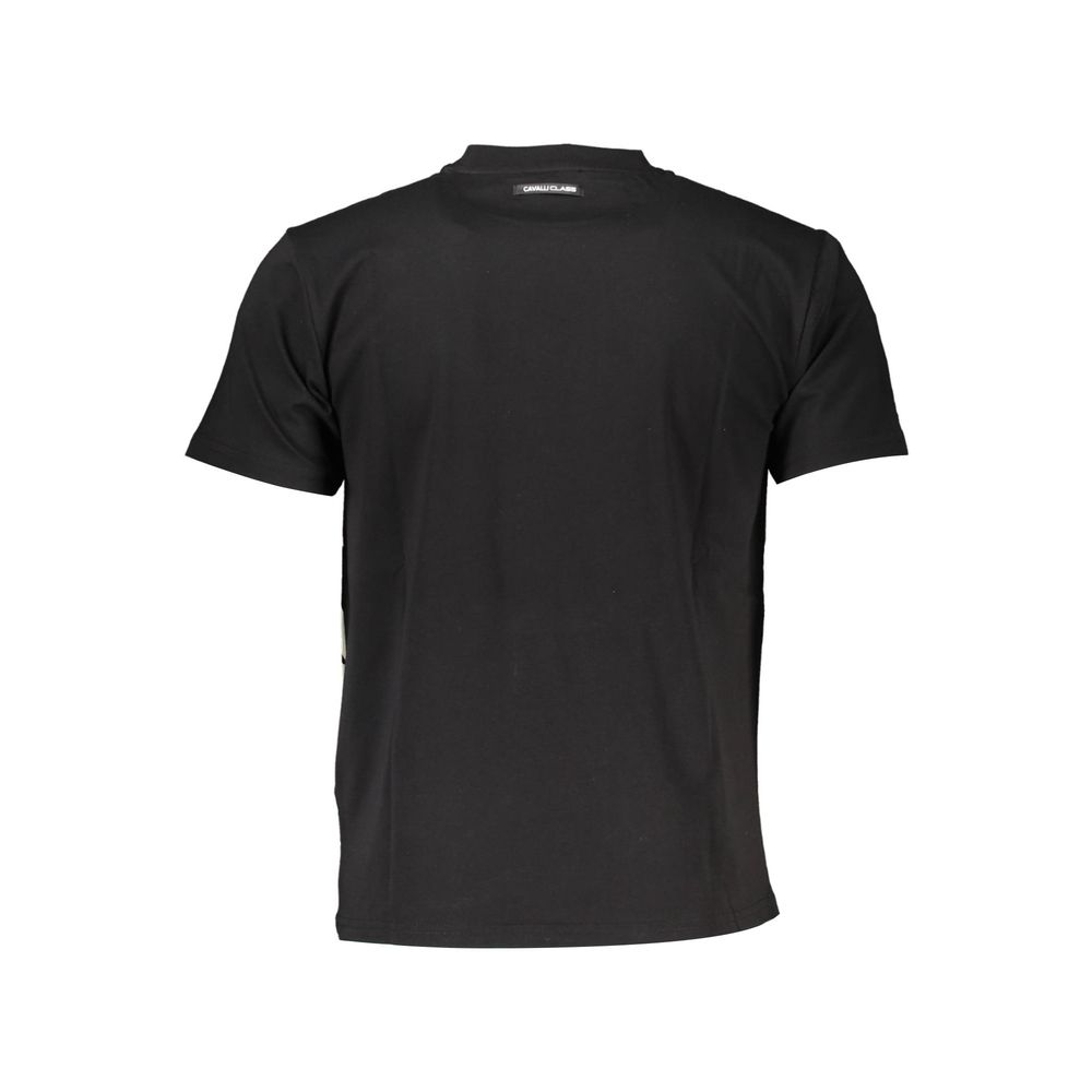 Black Cotton T-Shirt