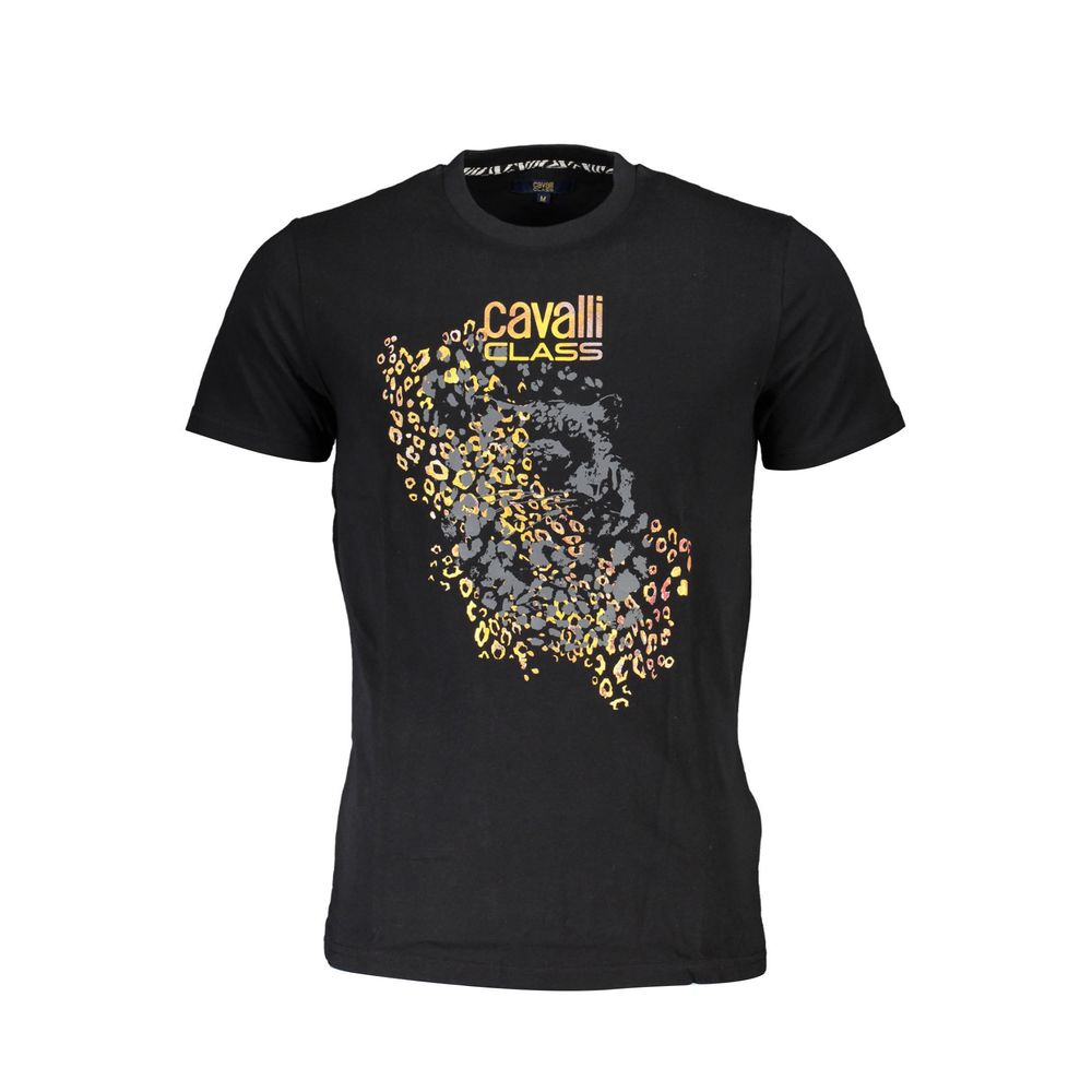 Black Cotton T-Shirt