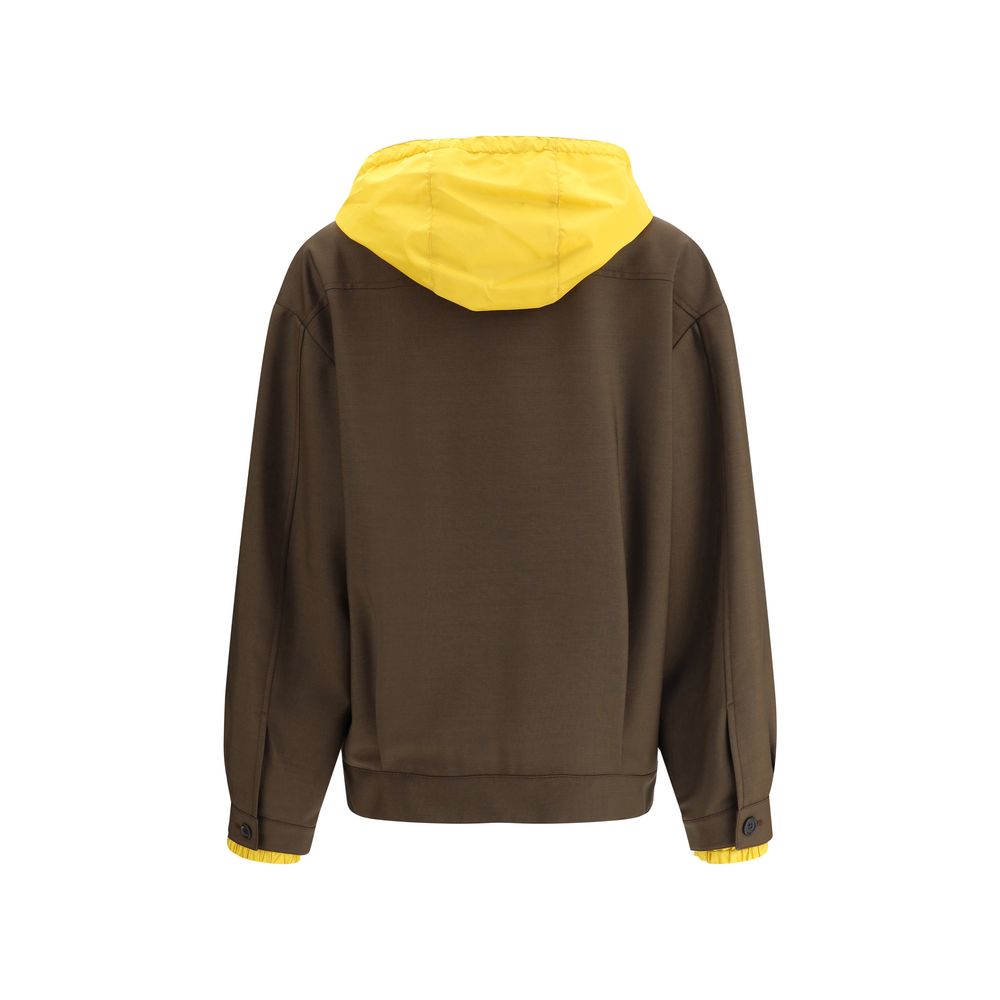 Hooded Bomber Jacket