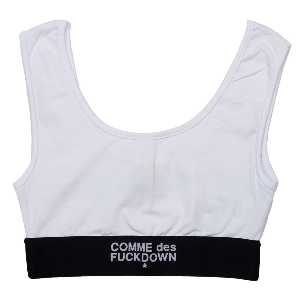 قميص وقميص قطني أبيض من Comme Des Fuckdown