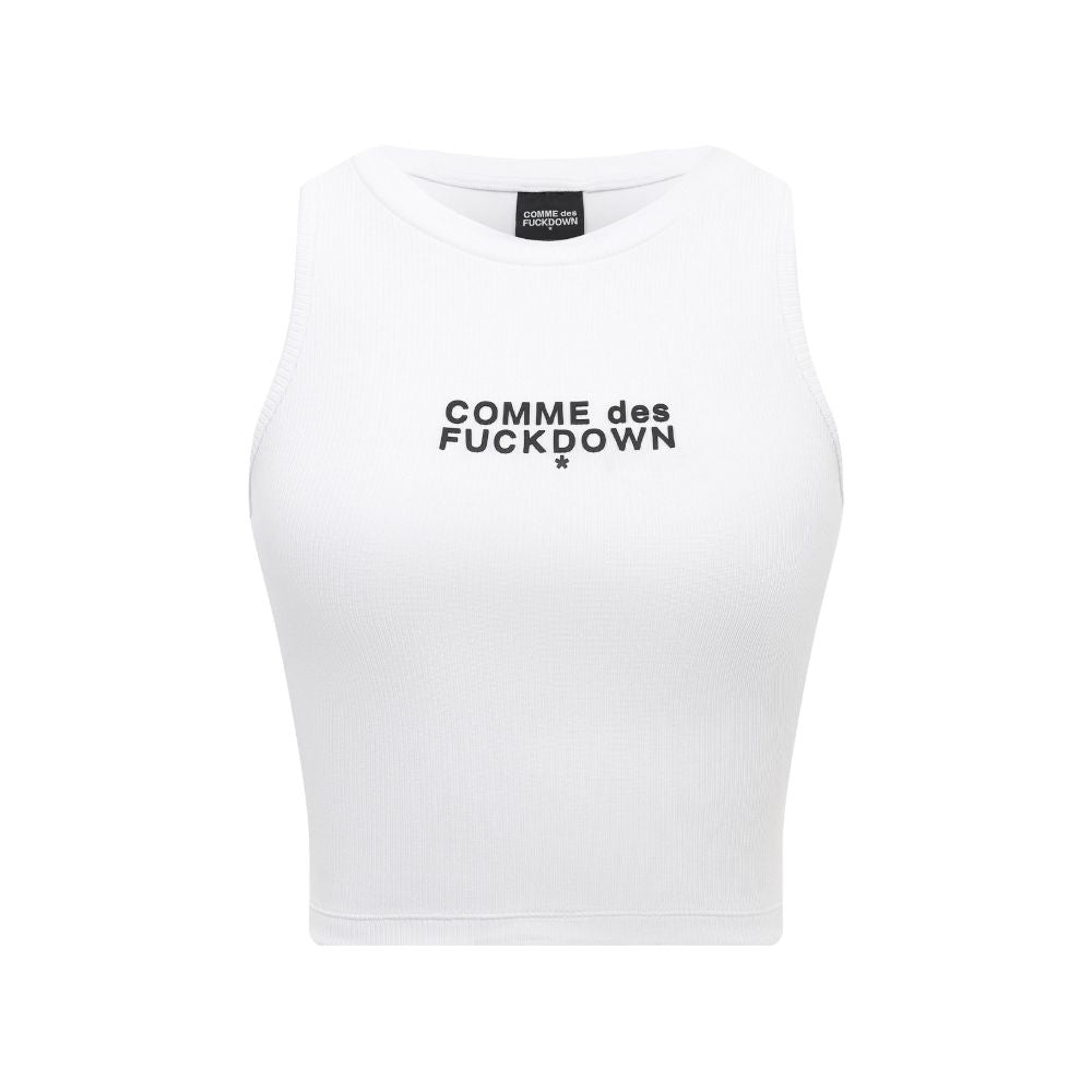 قميص وقميص قطني أبيض من Comme Des Fuckdown