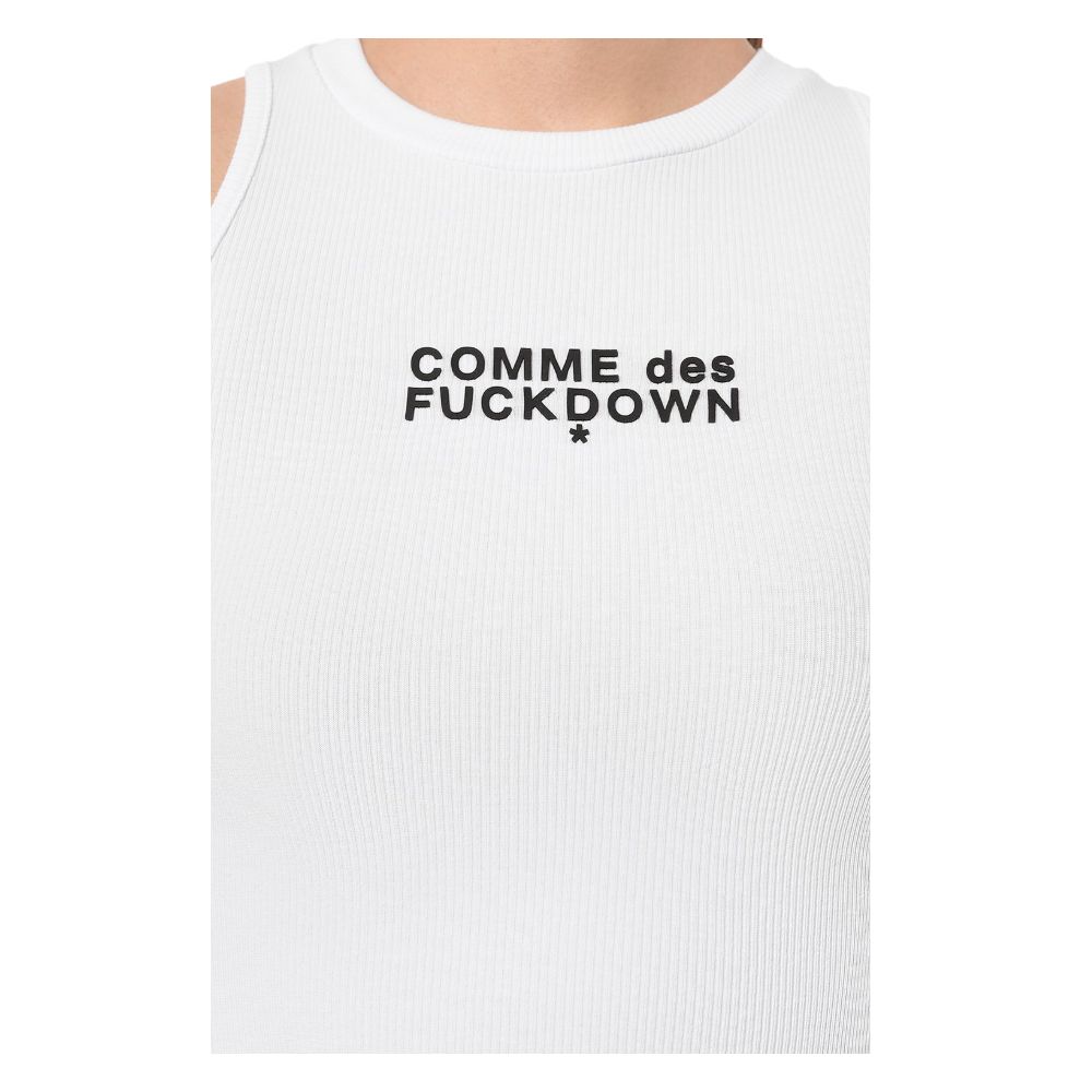 قميص وقميص قطني أبيض من Comme Des Fuckdown