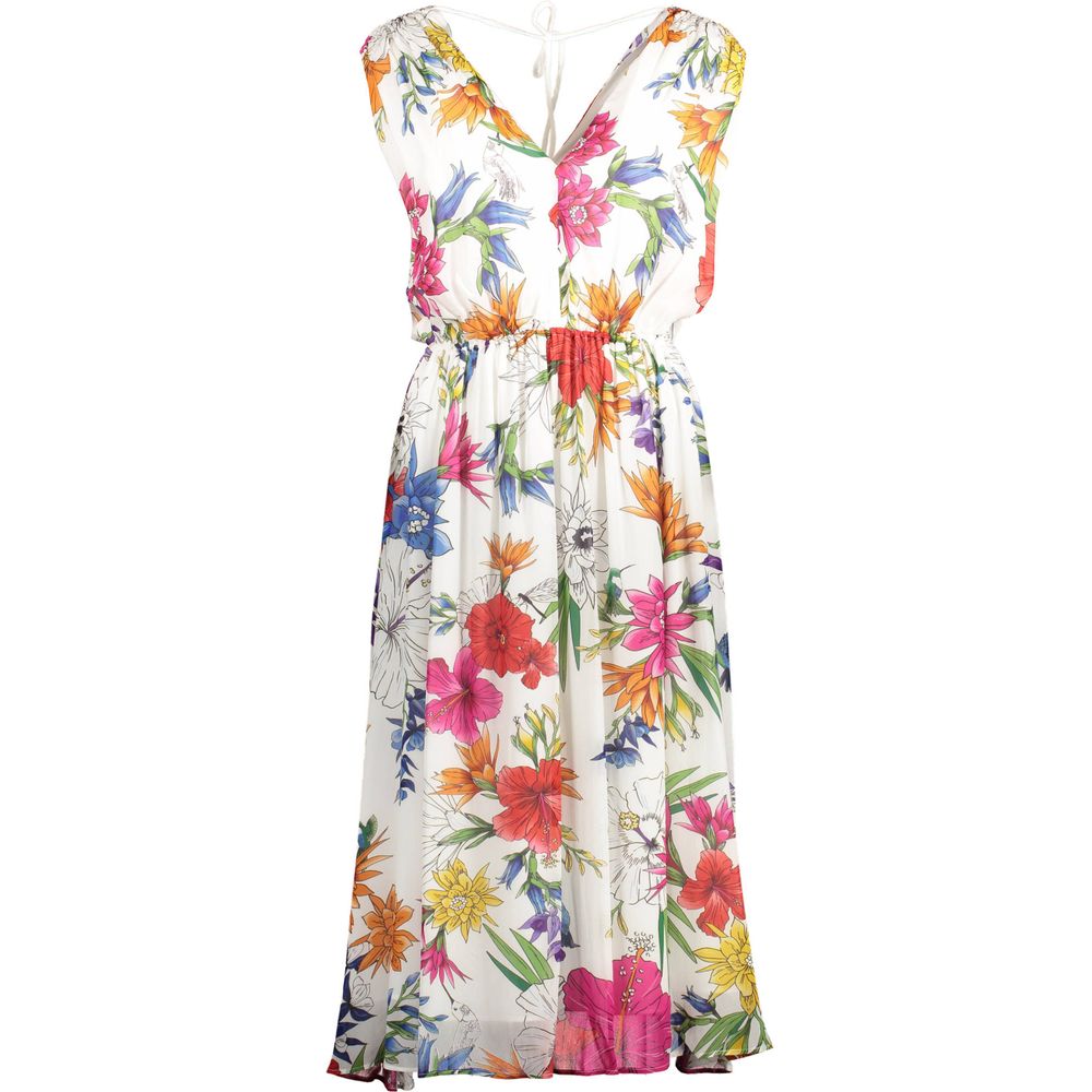 White Viscose Dress