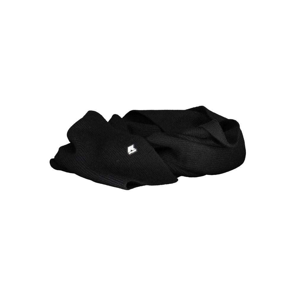 Black Wool Scarf