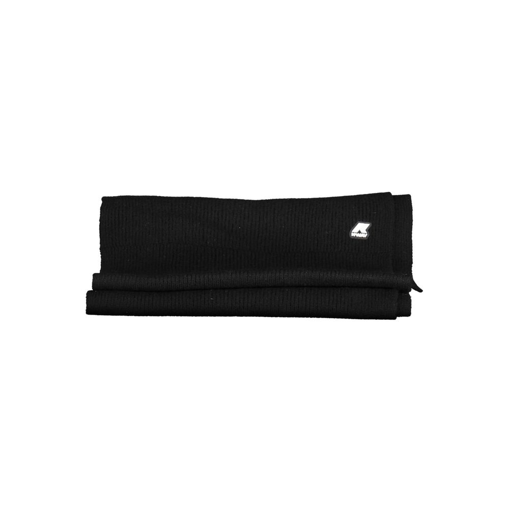 Black Wool Scarf