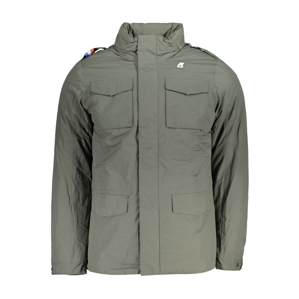 Green Polyester Jacket