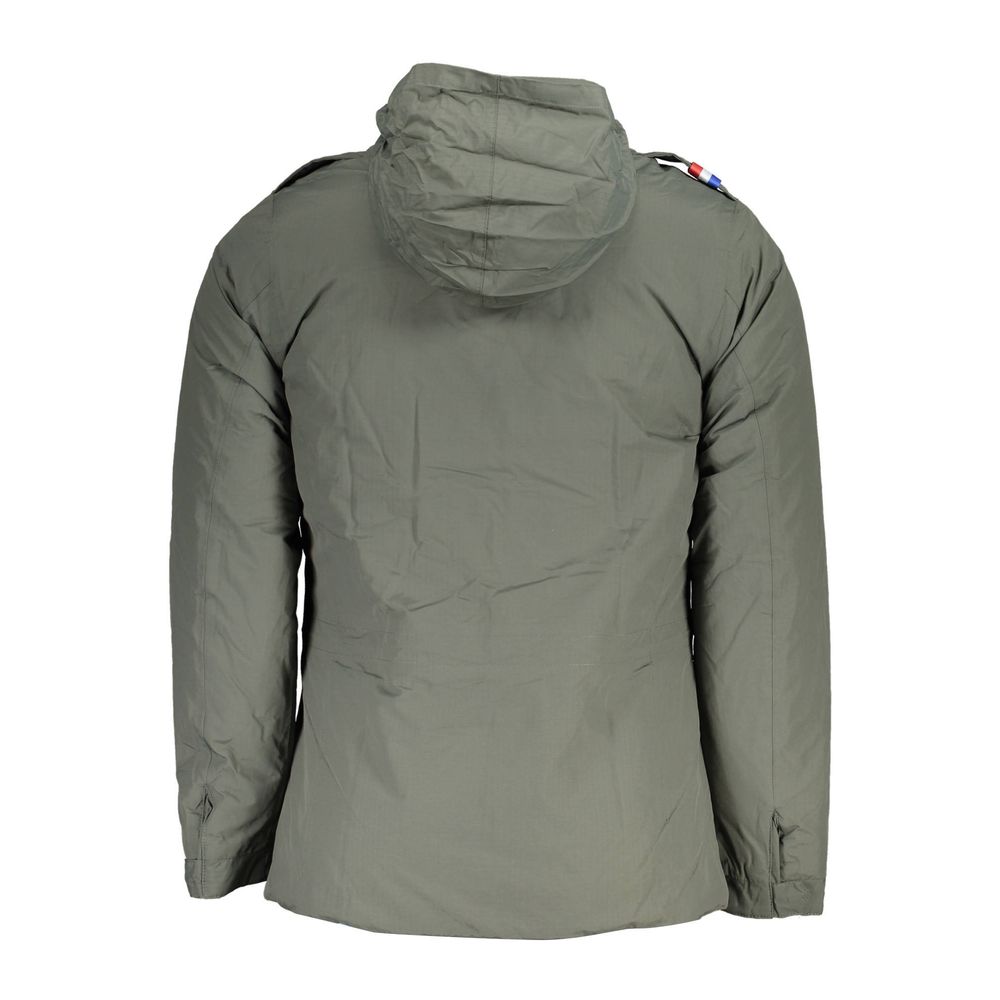 Green Polyester Jacket