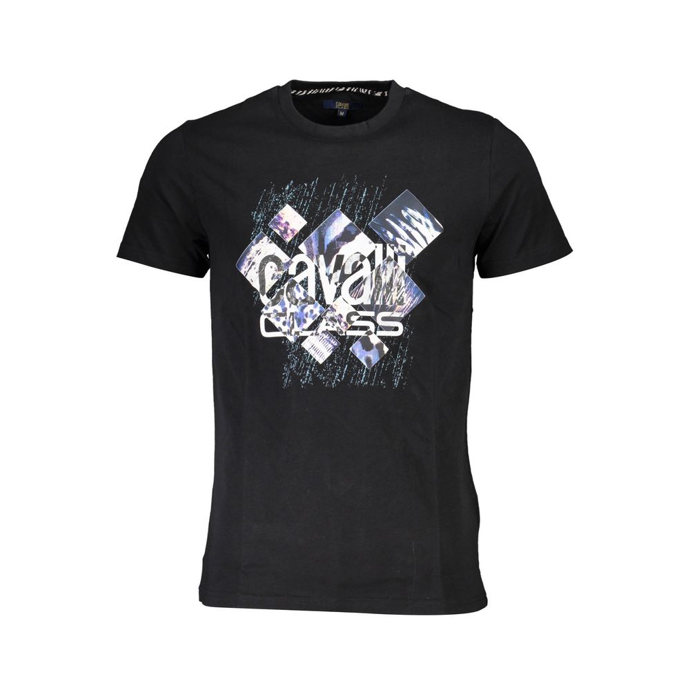 Black Cotton T-Shirt