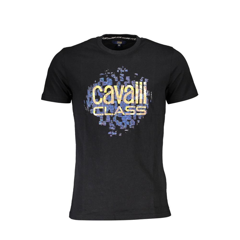 Black Cotton T-Shirt