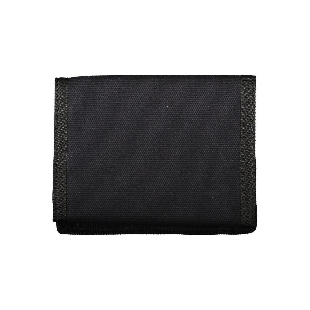 Black Cotton Wallet