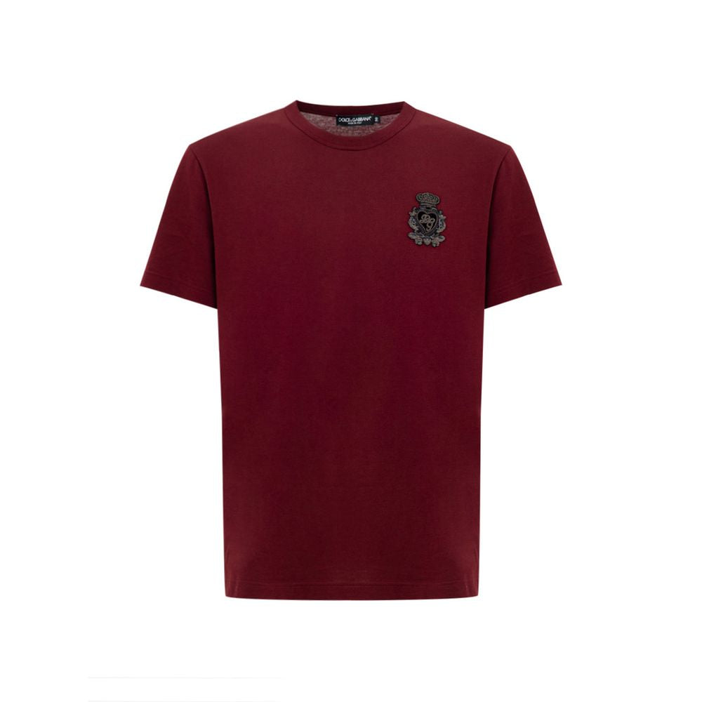 Bordeaux Cotton T-Shirt