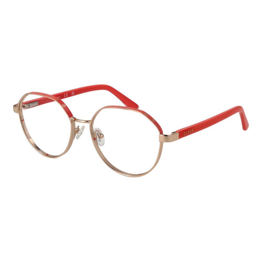 إطارات نظارات Guess الذهبية للنساء