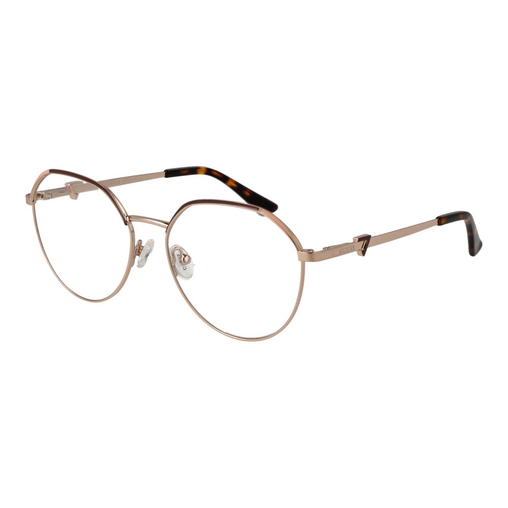 إطارات نظارات Guess الذهبية للنساء