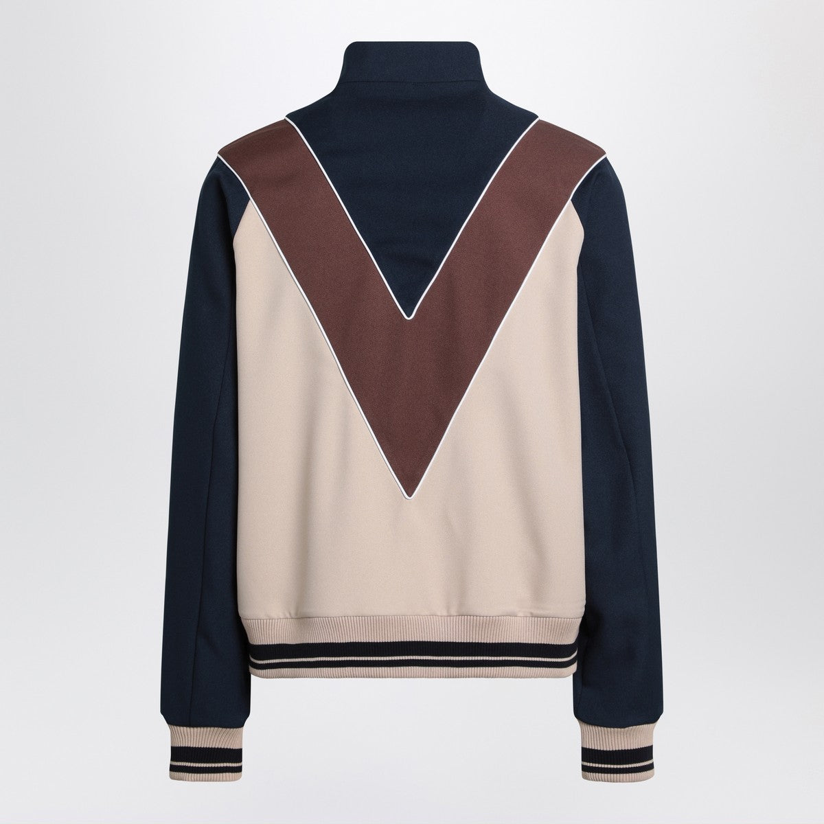 Valentino Valentino Zip-up sweatshirt with VLogo patch