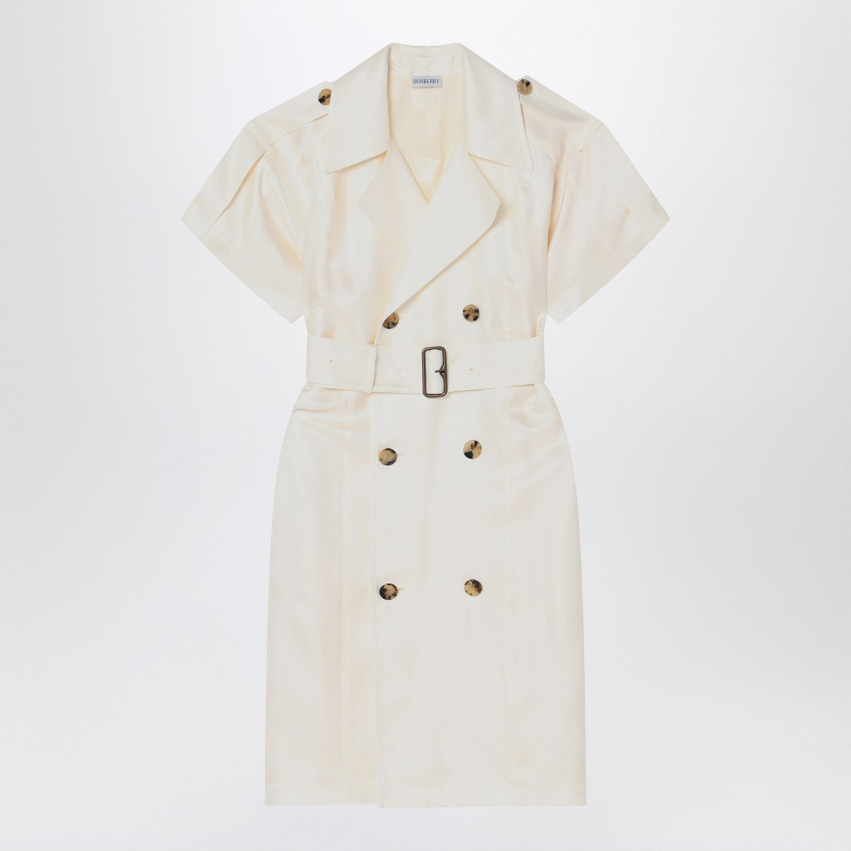 Burberry Burberry Ivory trench dress in viscose