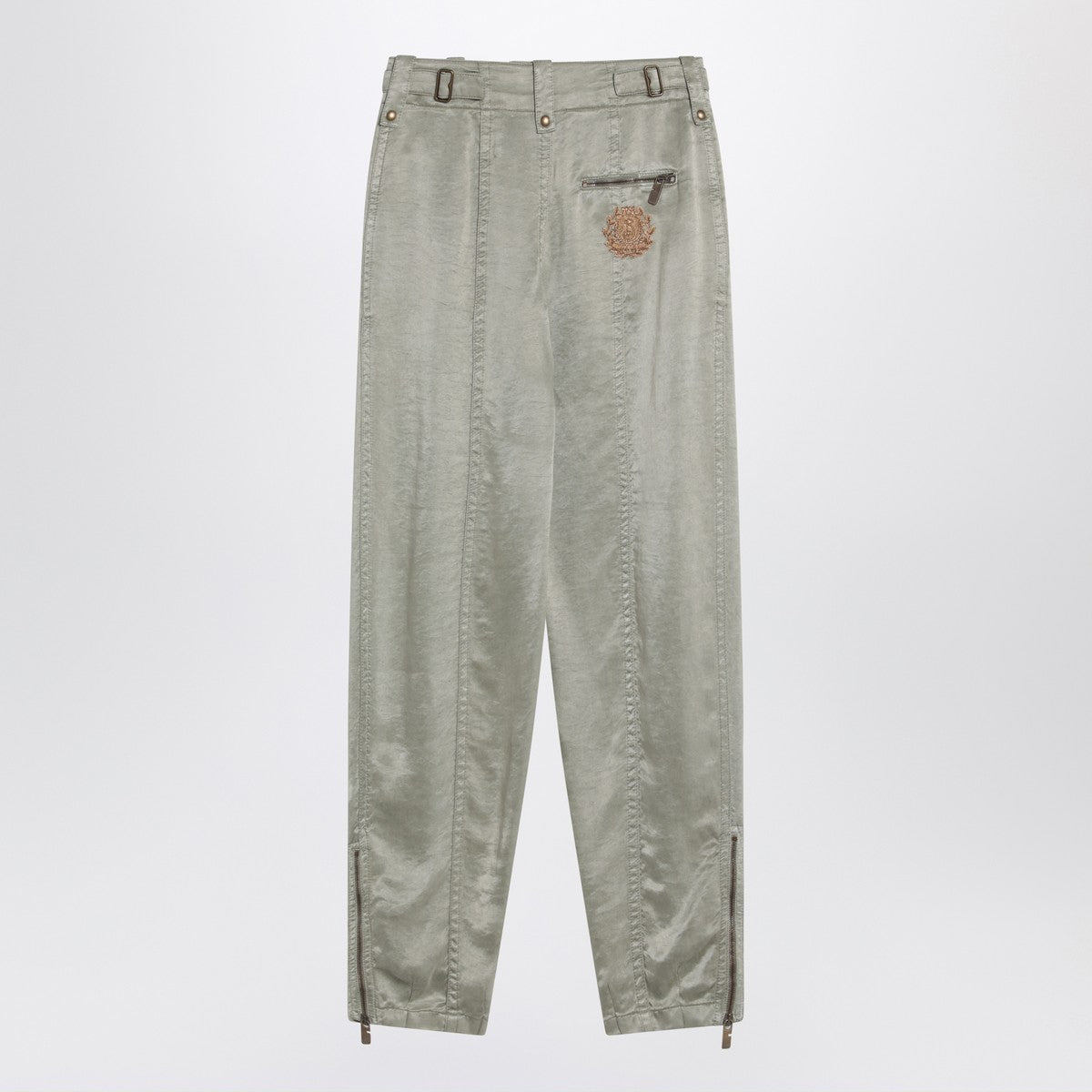 Burberry Burberry Trousers with B Shield emblem in lyocell