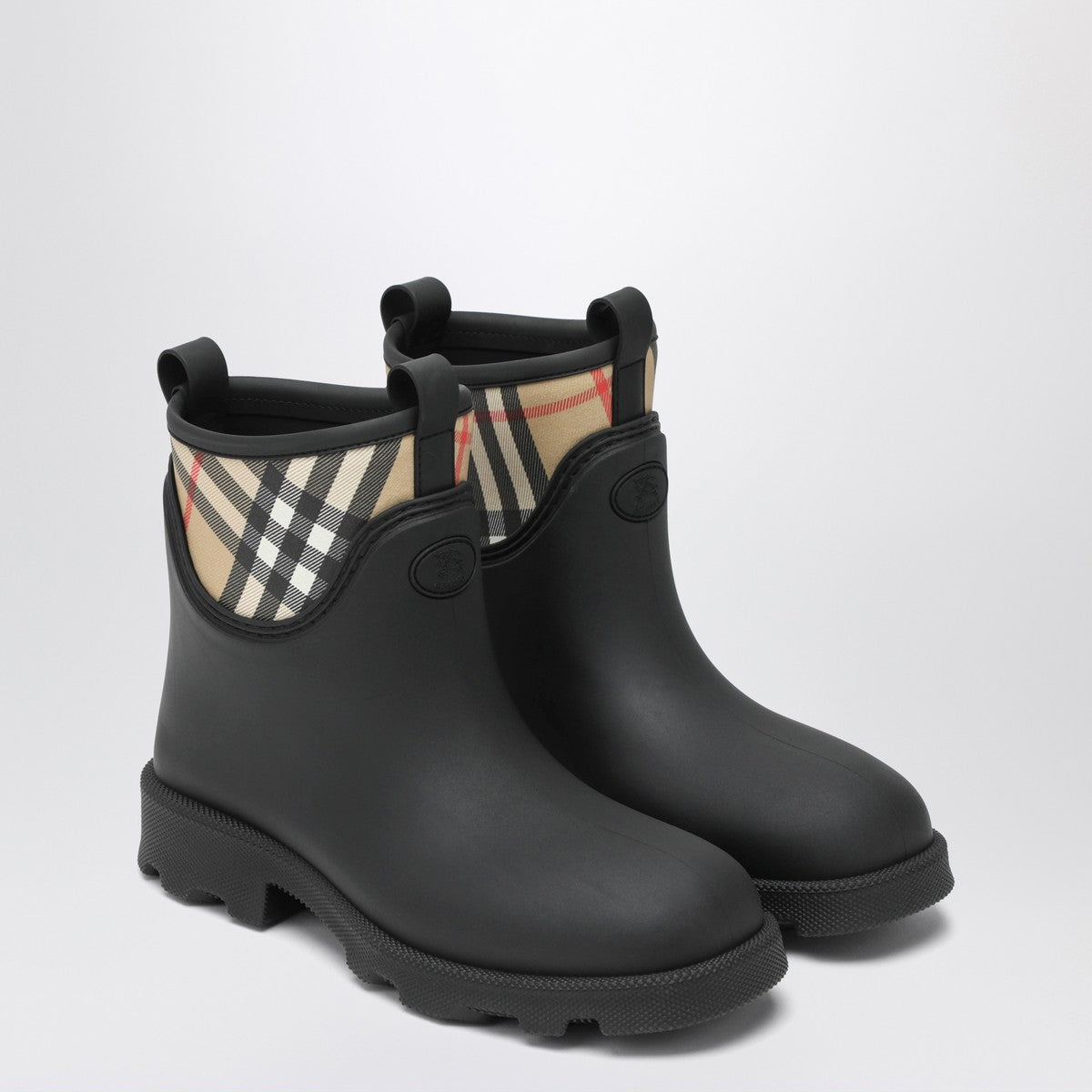Burberry Burberry Marsh Stamp rubber ankle boots