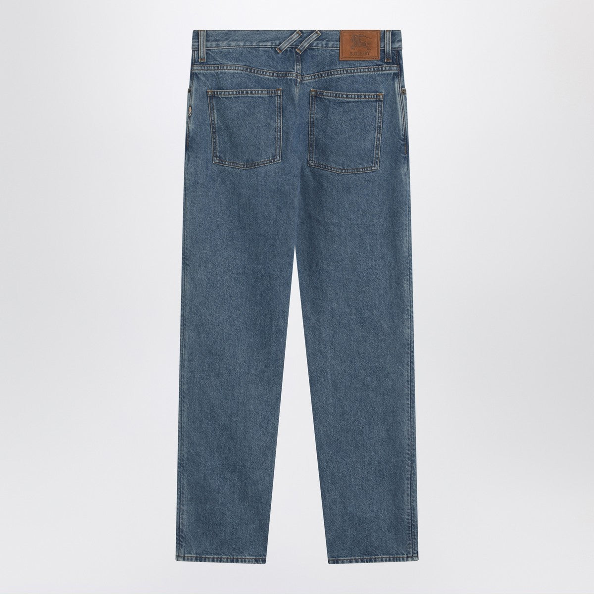 Burberry Burberry Medium-blue regular-fit jeans