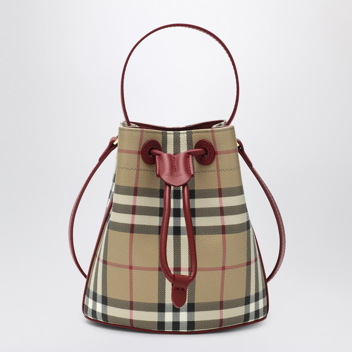 Burberry Burberry Check mini bucket bag