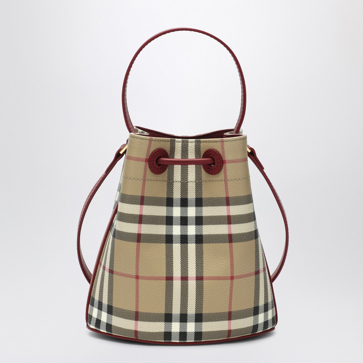 Burberry Burberry Check mini bucket bag