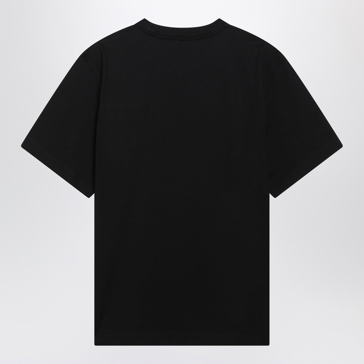 Burberry Burberry Black T-shirt with shaded EKD print