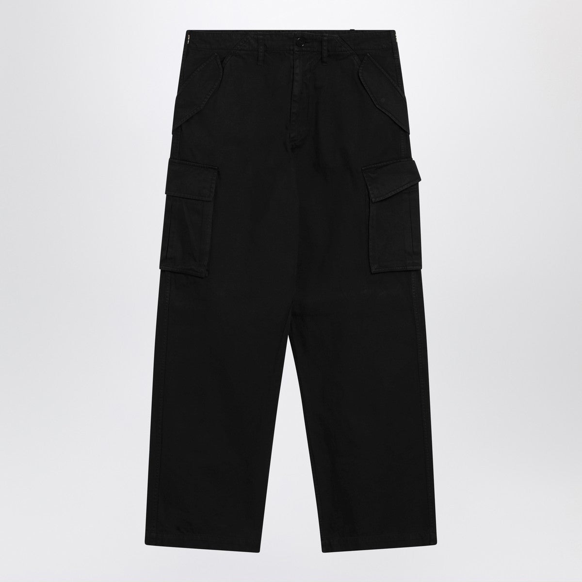 Burberry Burberry Black cotton cargo trousers