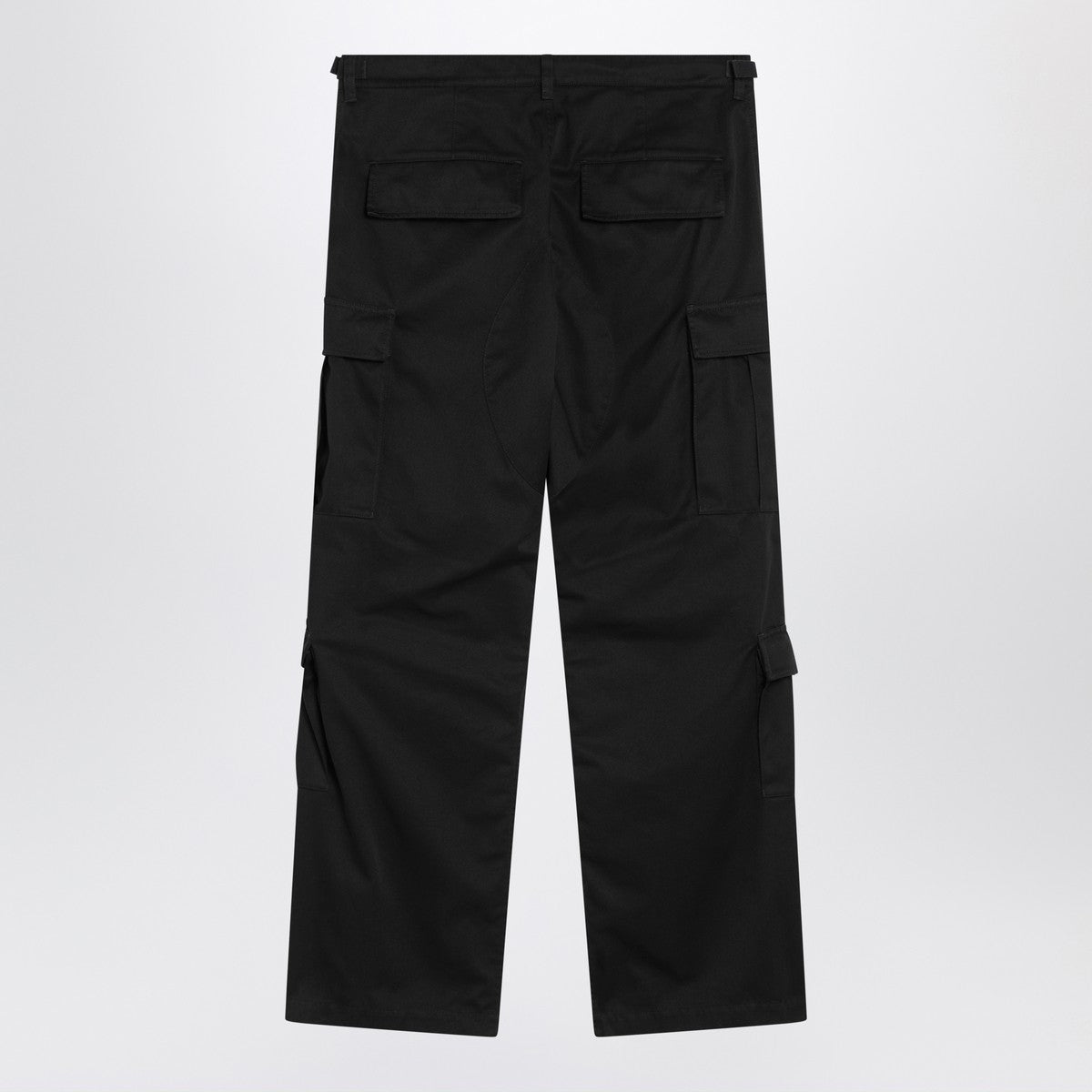 Balenciaga Balenciaga Black cargo pants in cotton blend