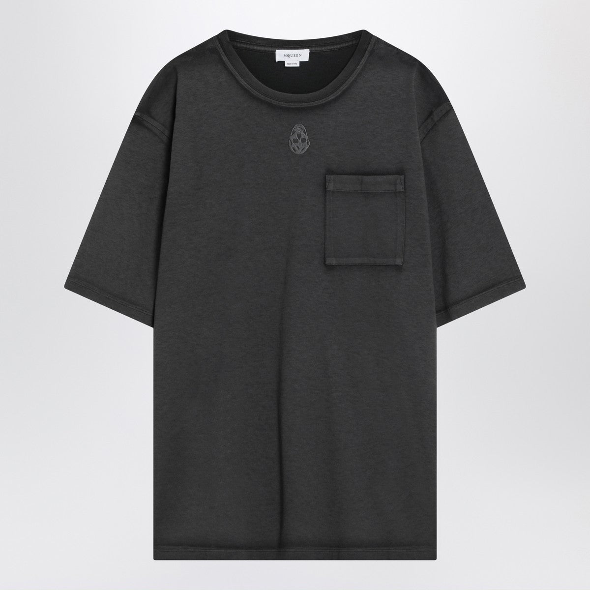 Alexander Mcqueen Alexander McQueen Faded black Skull T-shirt