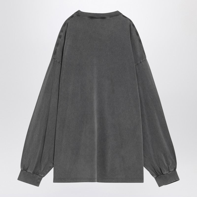 تيشيرت بالنسياغا بالنسياغا أسود اللون من تبليسي