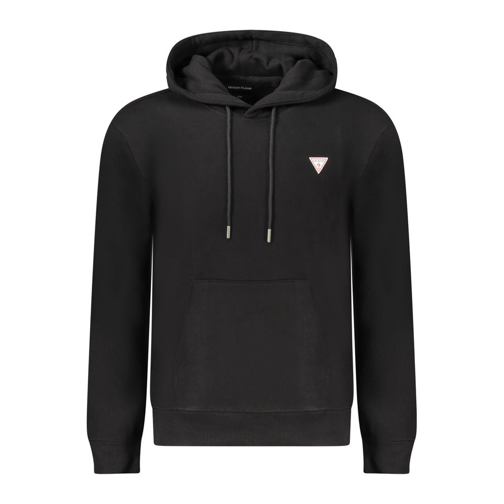 سترة جينز قطنية سوداء من Guess