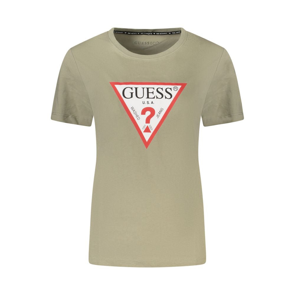 قميص جينز وقميص قطني أخضر من Guess