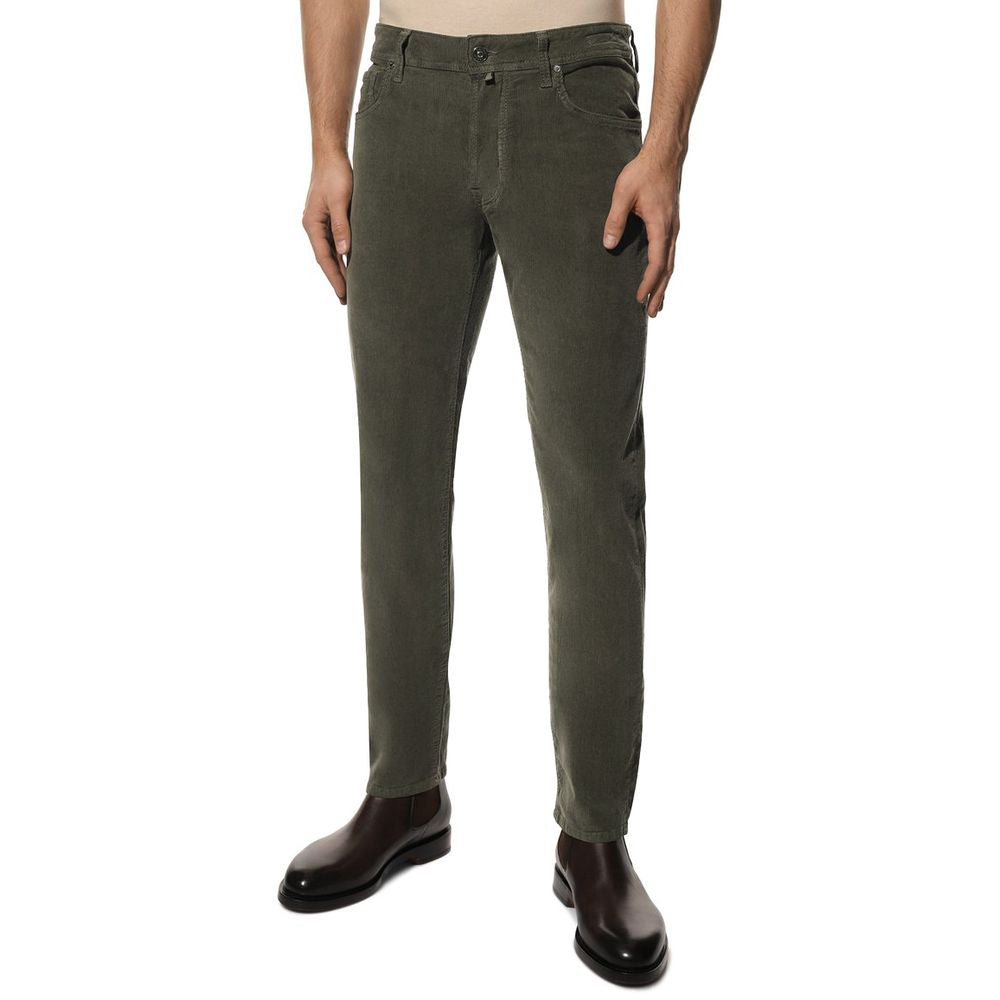 Jacob Cohen Gray Cotton Jeans & Pant