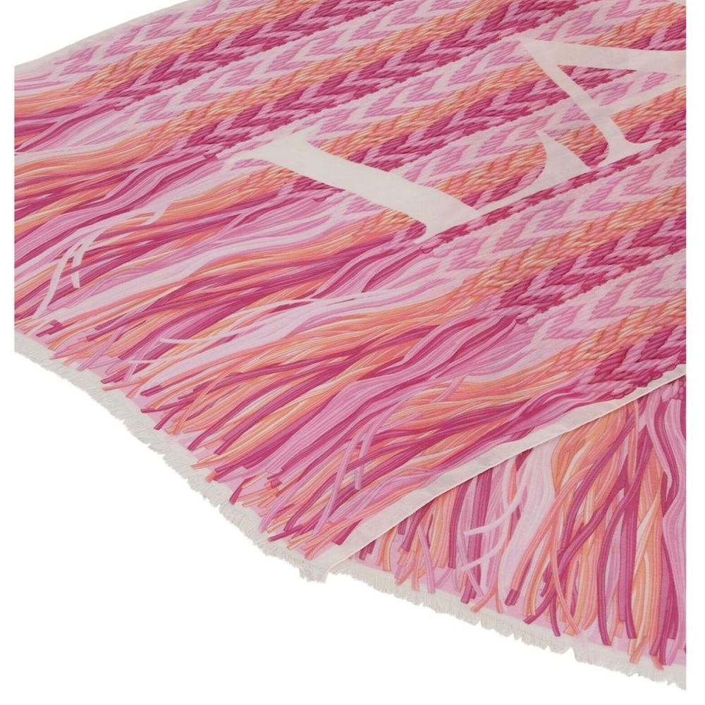 Chevron Logo Pattern Scarf