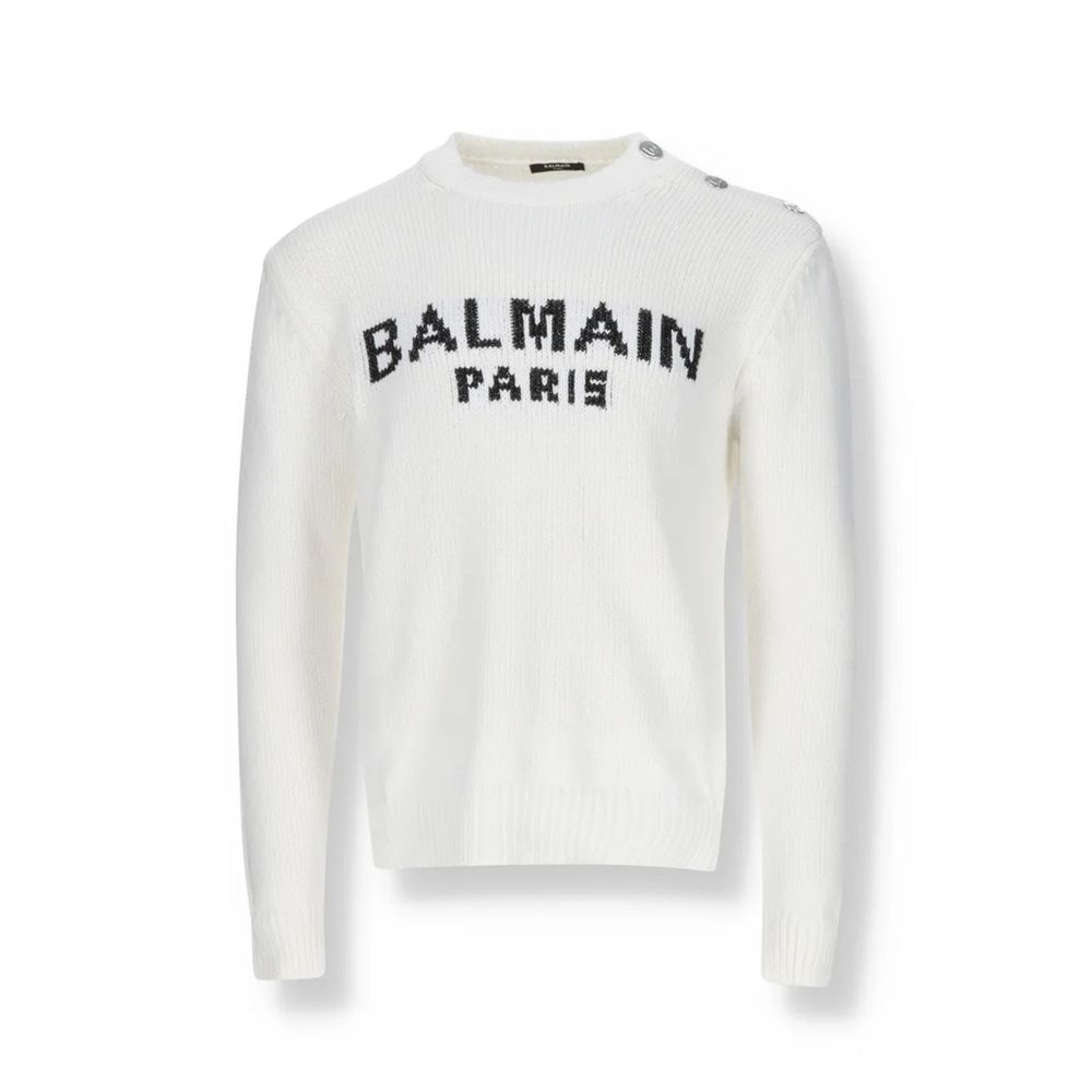 Cotton Logo Sweater