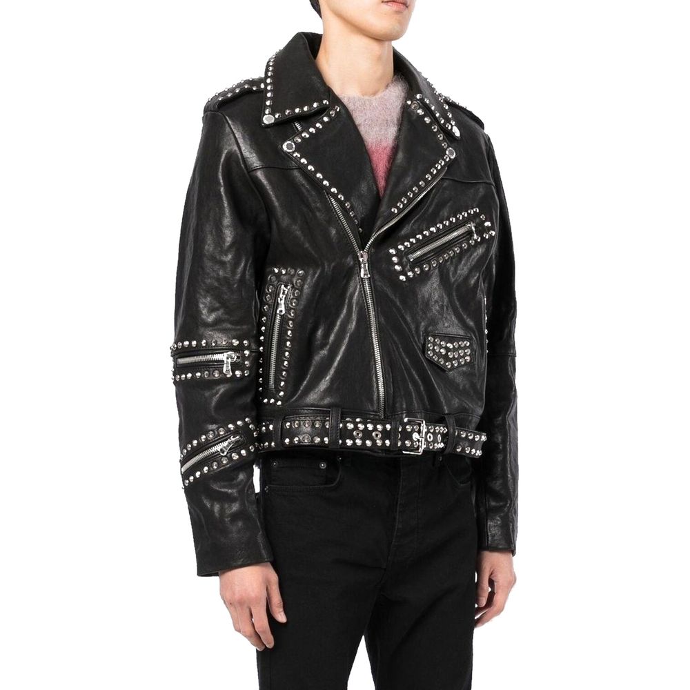 Studded Leather Jacket