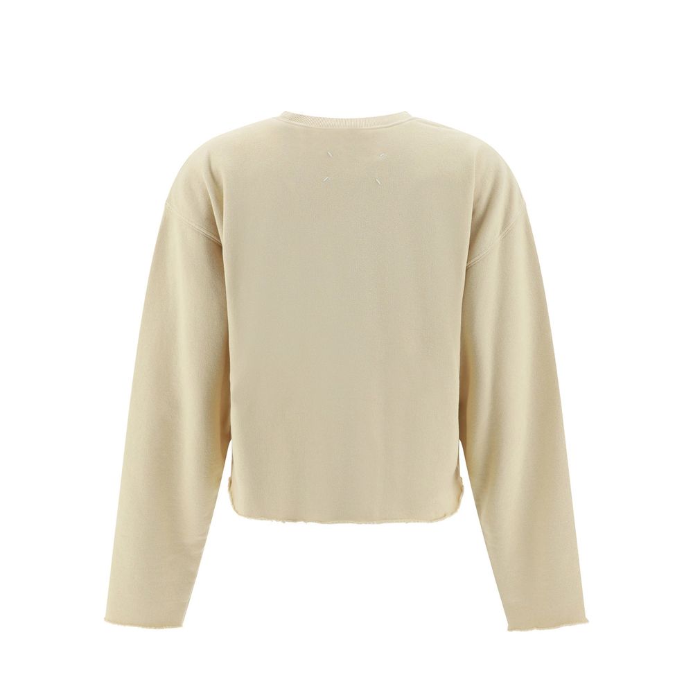 سويت شيرت قطني بشعار Maison Margiela