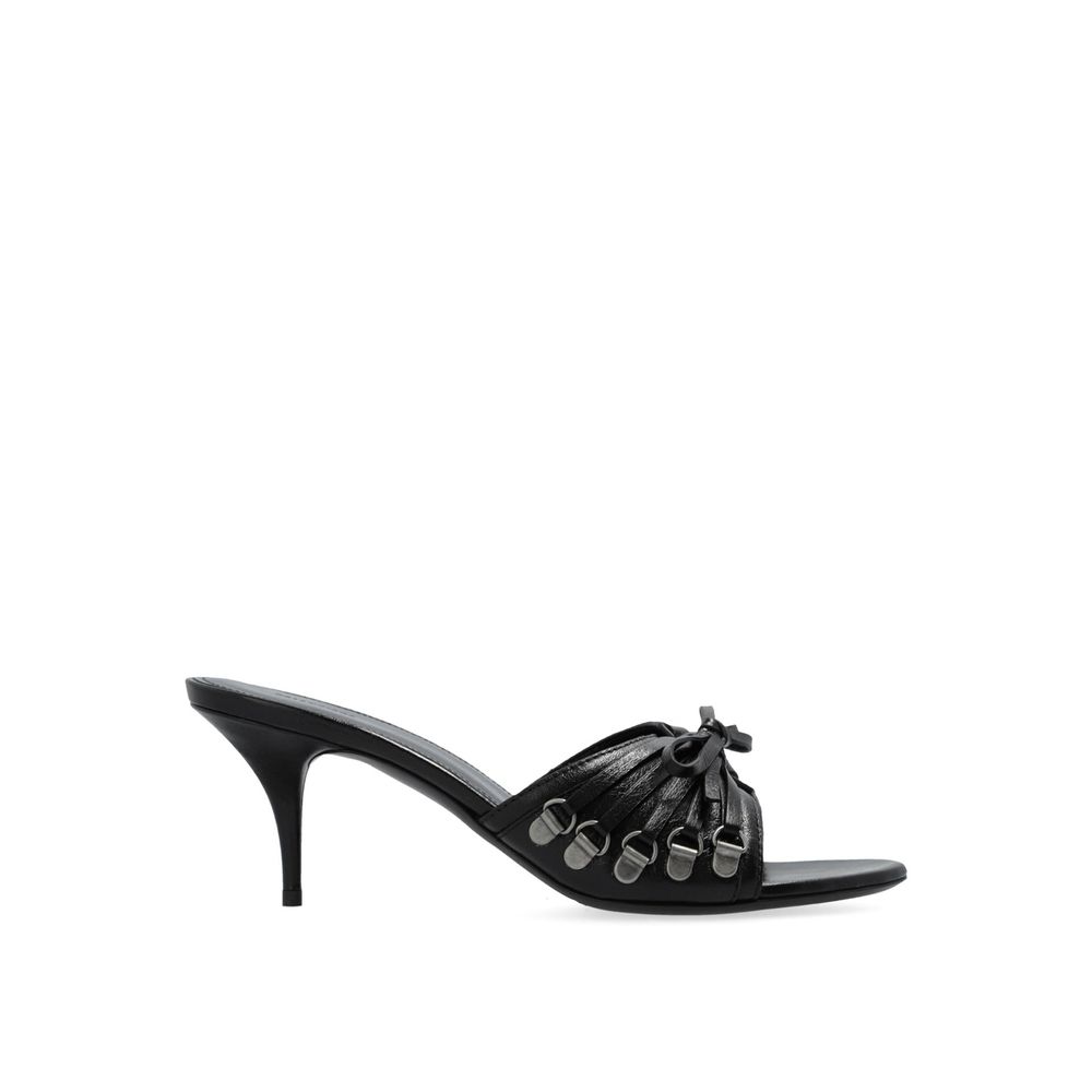 صندل جلدي من Balenciaga Cagole 70