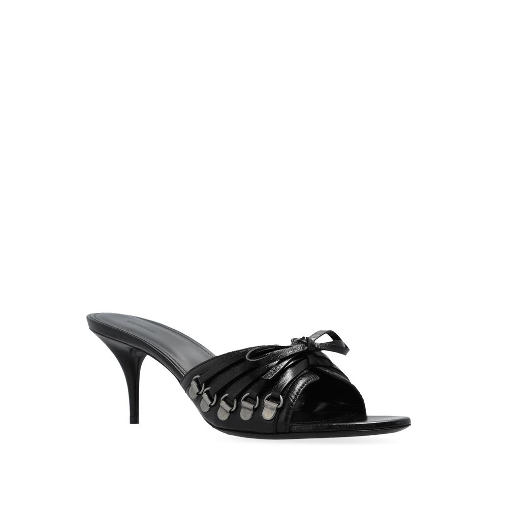 صندل جلدي من Balenciaga Cagole 70
