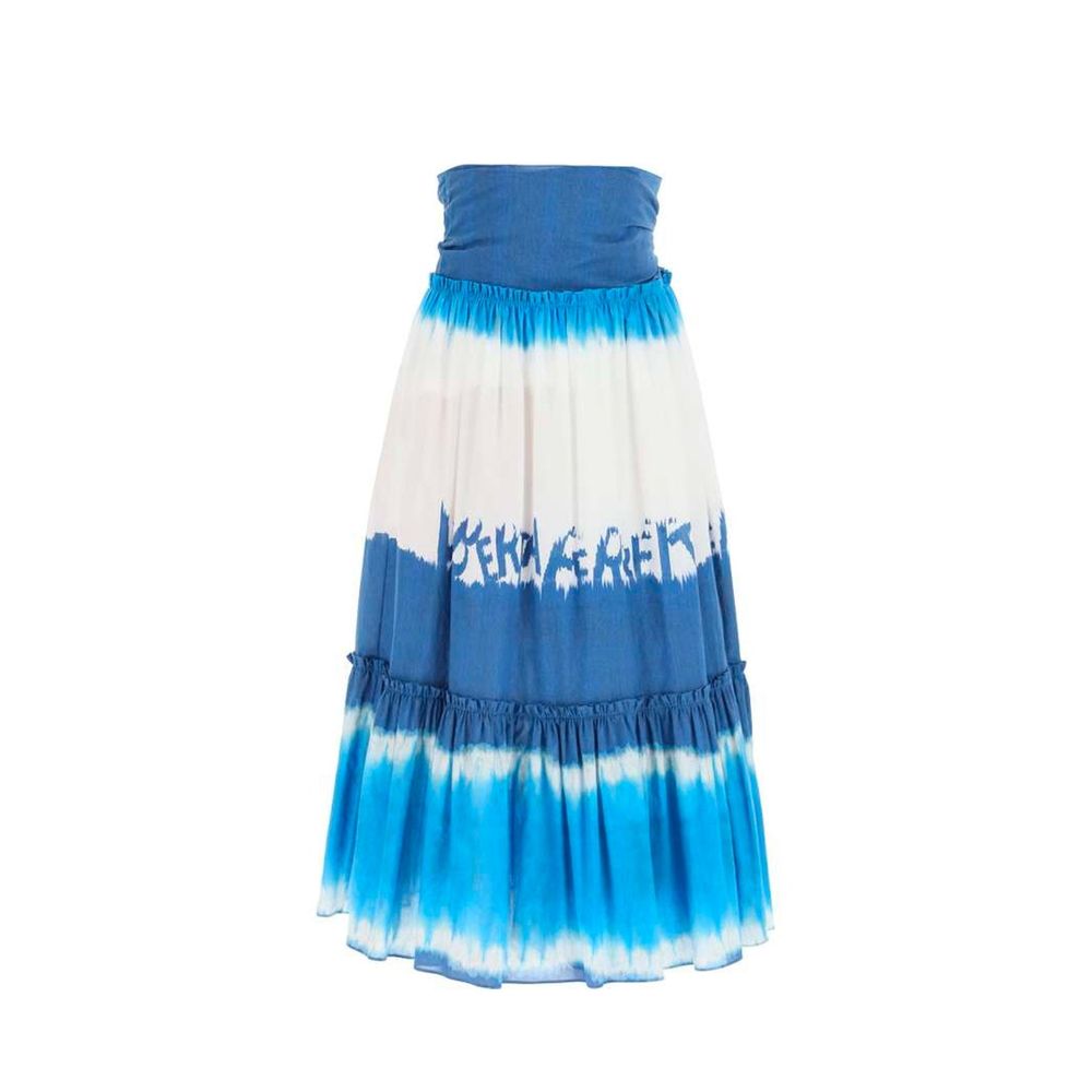 تنورة متوسطة الطول من Alberta Ferretti Tie Dye